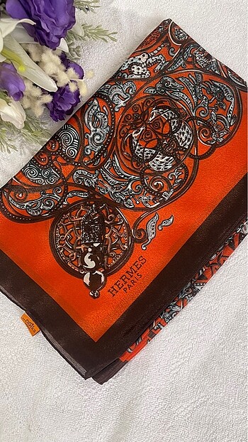 Beden çeşitli Renk Hermes vual ipek şal