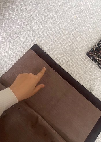 Hint ipek monogram eşarp - Görsel 2