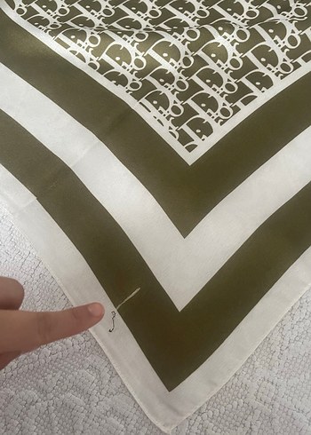 Dior vual ipek eşarp - Görsel 3