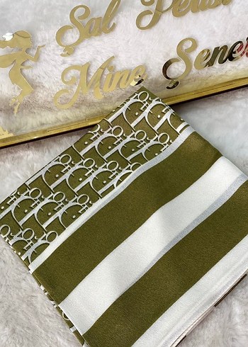 Dior vual ipek eşarp - Görsel 2