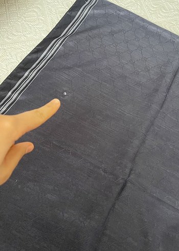 Hint ipek monogram şal - Görsel 5