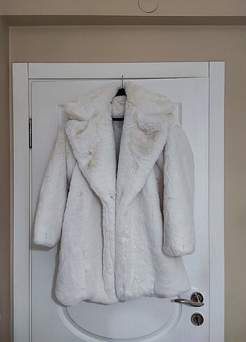 Diğer Beyaz oversize kürk
