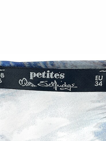 34 Beden mavi Renk Miss Selfridge Kısa Elbise p İndirimli.