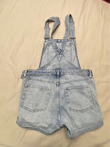 1 kere giyilmiş h&m marka salopet - Görsel 2