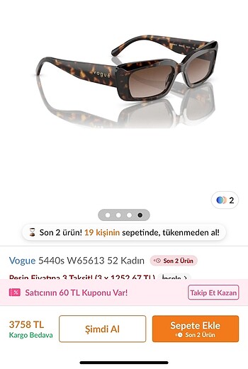 Vogue Gözlük