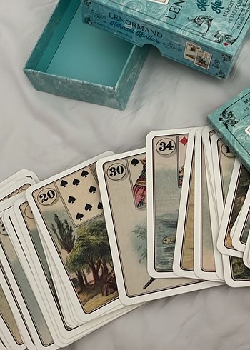  Beden Lenormand kehanet Kartları tarot