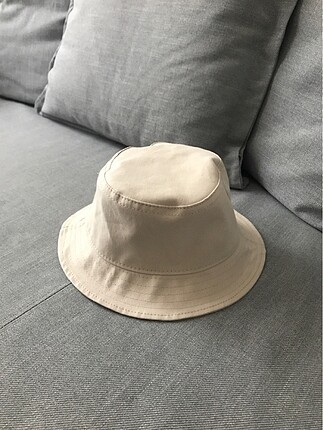 Bej bucket şapka