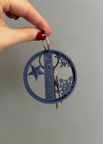 Kişiselleleştirilebilir anahtarlık - Görsel 3