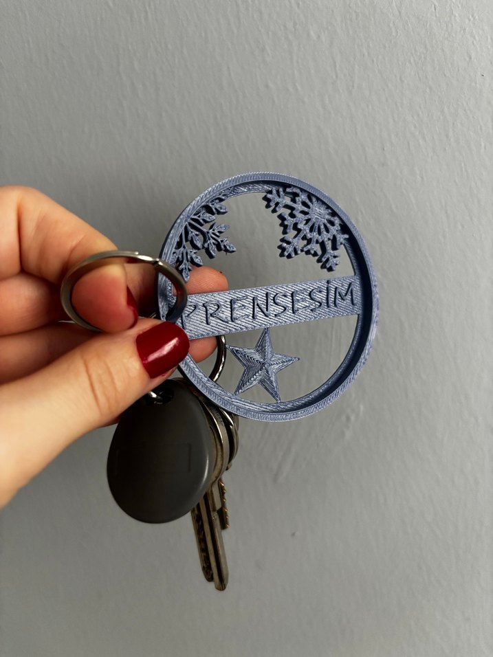 Kişiselleleştirilebilir anahtarlık - Görsel 4