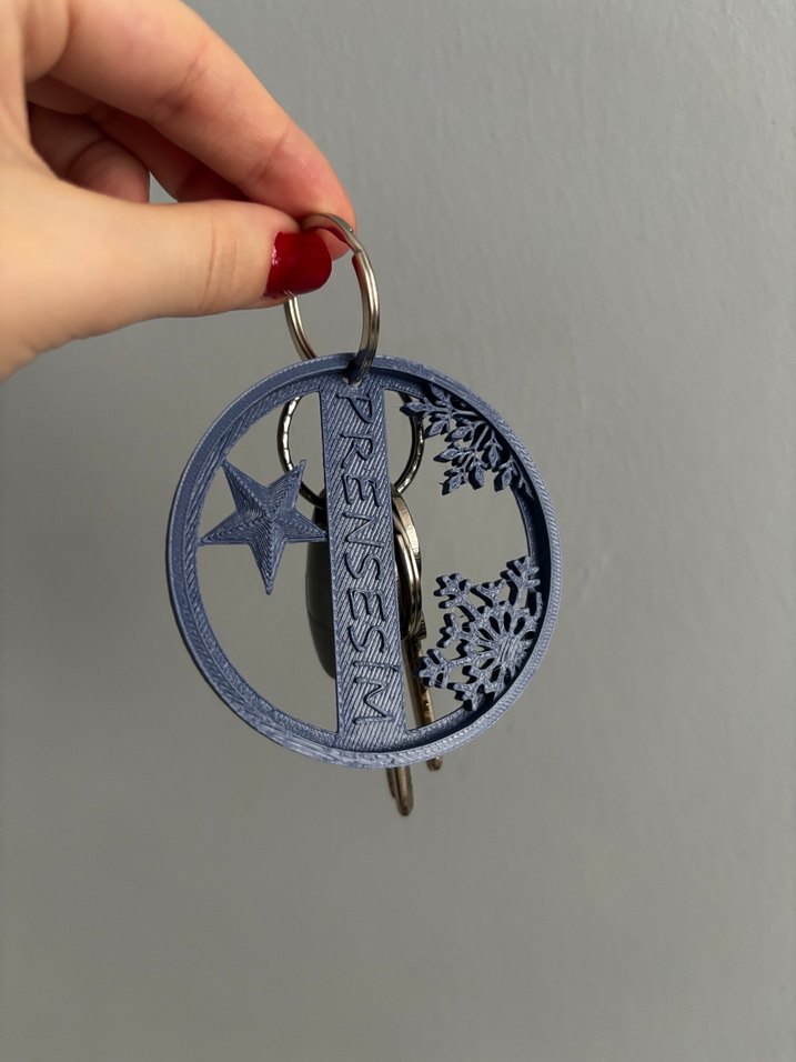 Kişiselleleştirilebilir anahtarlık - Görsel 2