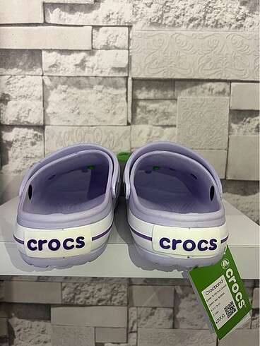 38 Beden mor Renk Crocs Terlik