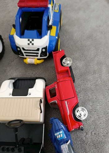 Renkli Oyuncak Araç ve Tamir Seti - Görsel 3