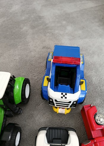 Renkli Oyuncak Araç ve Tamir Seti - Görsel 4