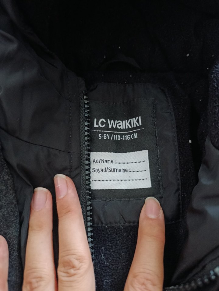 Düğmeli Gri Yün Erkek Kaban - Görsel 5