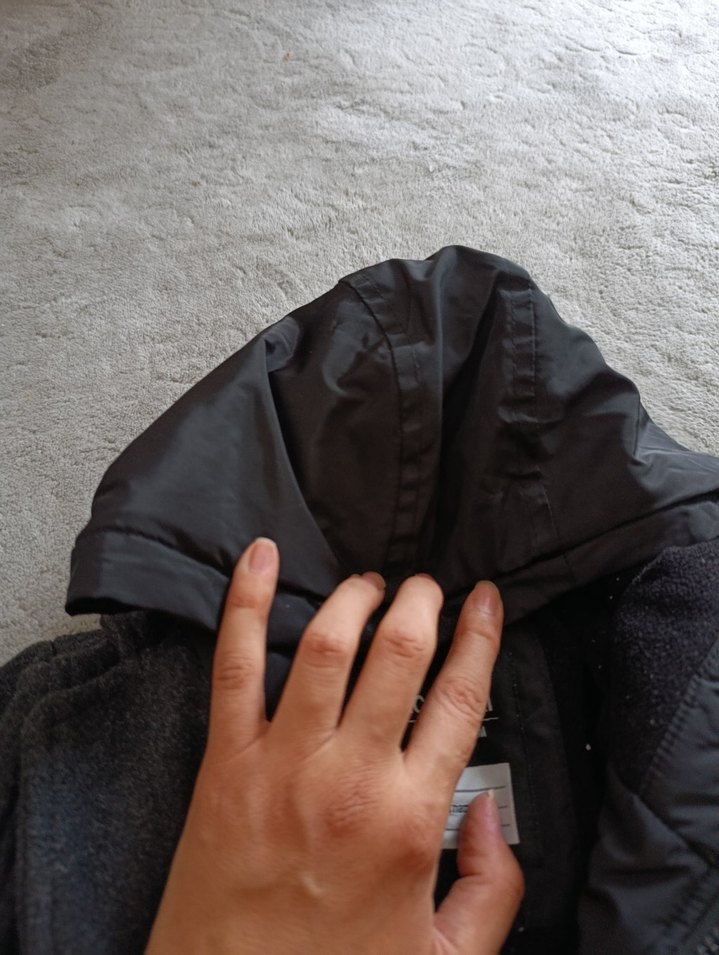 Düğmeli Gri Yün Erkek Kaban - Görsel 3