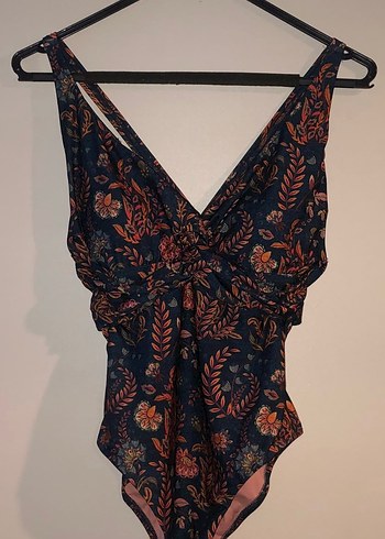 Penti Bohem Drapeli Lacivert Kadın Mayo - Görsel 2