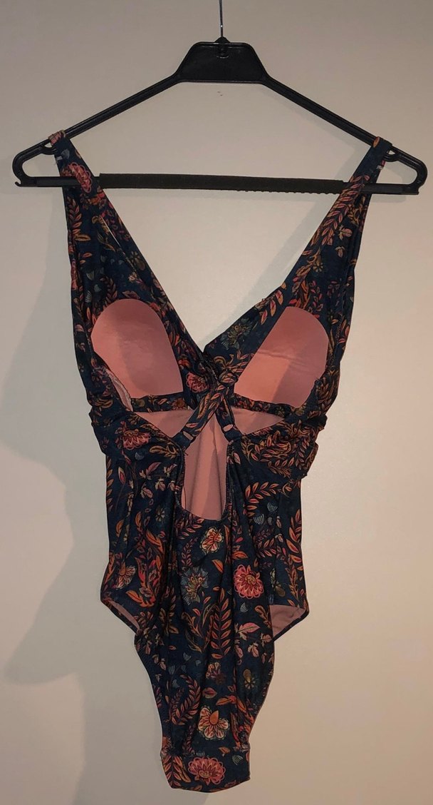 Penti Bohem Drapeli Lacivert Kadın Mayo - Görsel 3