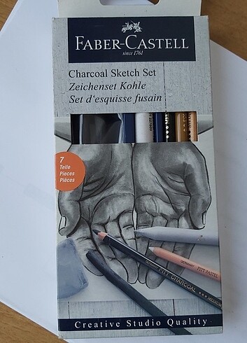 Beden Renk Faber Castell Karakalem Çizim Seti