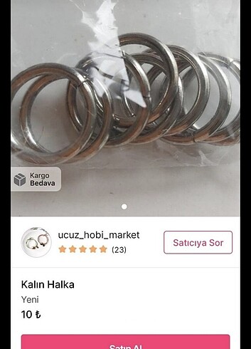  Beden malzeme seti