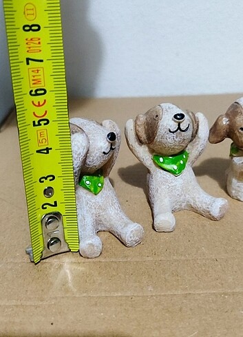  Beden çeşitli Renk Köpek biblo