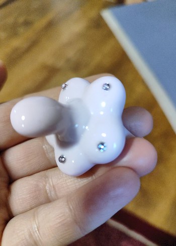 Pastel Beyaz bebek Temalı Biblo Seti - Görsel 4