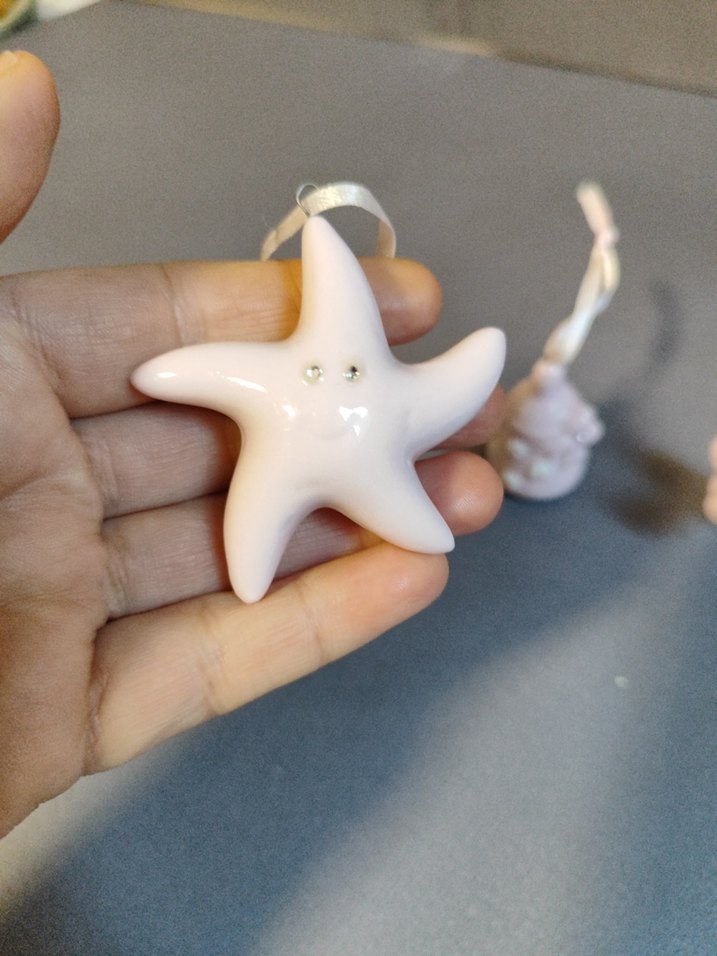 Pastel Beyaz bebek Temalı Biblo Seti - Görsel 2