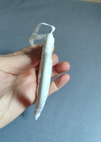 Dantel Detaylı Beyaz Kalp biblo - Görsel 4