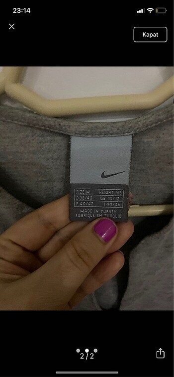 Nike Nike Orjinal Tişört