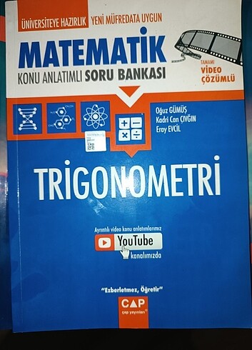 Matematik trigonometri sınava hazırlık kitabı