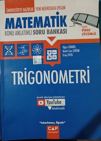 Beden Matematik trigonometri sınava hazırlık kitabı