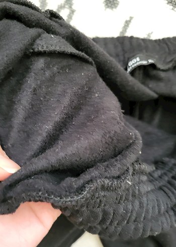 Siyah polarli  Eşofman Altı - Görsel 4