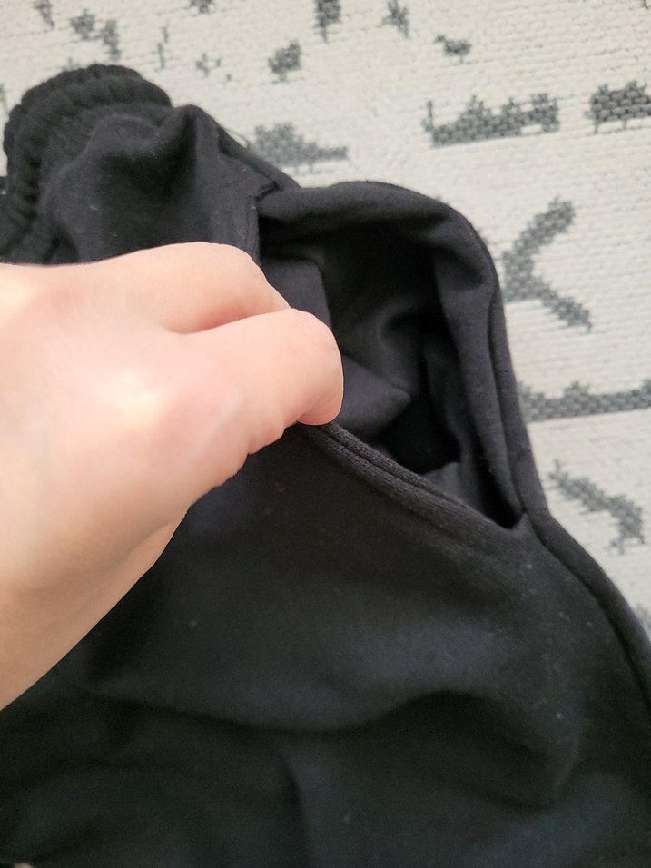 Siyah polarli  Eşofman Altı - Görsel 3