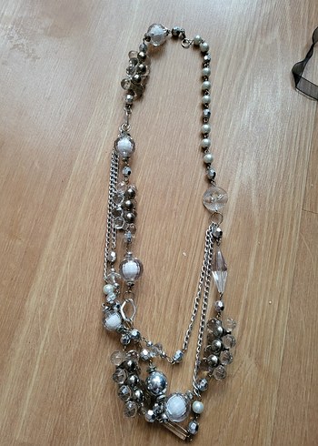 Vintage Boncuklu Bohem Kadın Kolye - Görsel 6