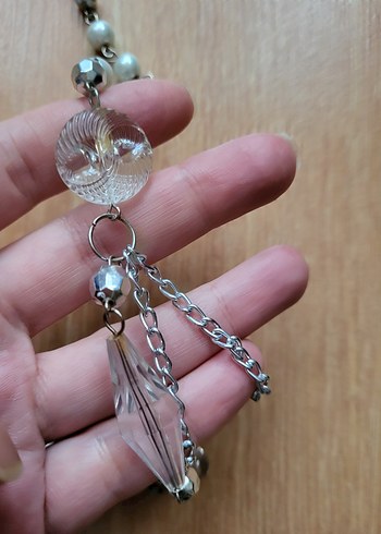 Vintage Boncuklu Bohem Kadın Kolye - Görsel 7