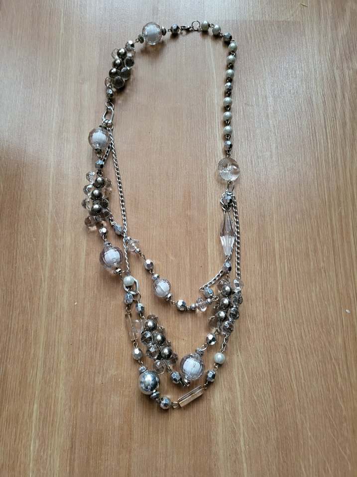 Vintage Boncuklu Bohem Kadın Kolye - Görsel 4