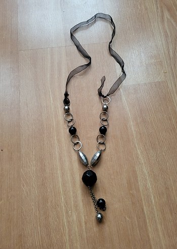 vintage kurdelali kolye - Görsel 6