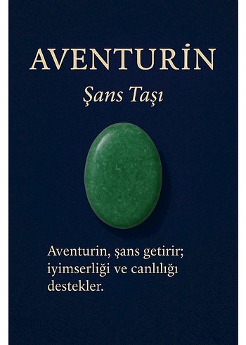 Aventurin Doğal Taş Bileklik Yılbaşı Hediye Şans Taşı - Görsel 5