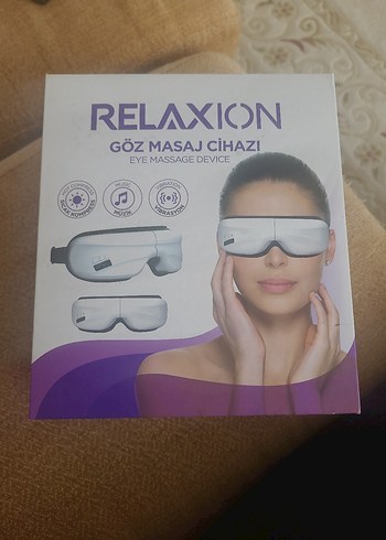 Relaxion Beyaz Göz Masaj Cihazı