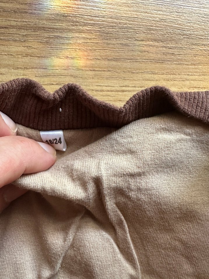 Bej Fermuarlı Bebek uyku Tulumu - Görsel 3