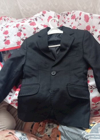 LC Waikiki Sik Siyah Cocuk Ceket Ve Pantolon