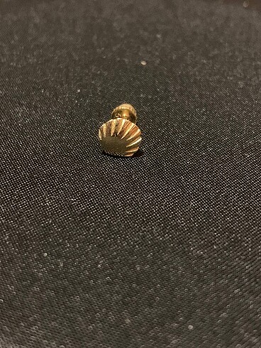  Beden Kürel Accessories 14 Ayar Altın Tragus Piercing İstiridye Model