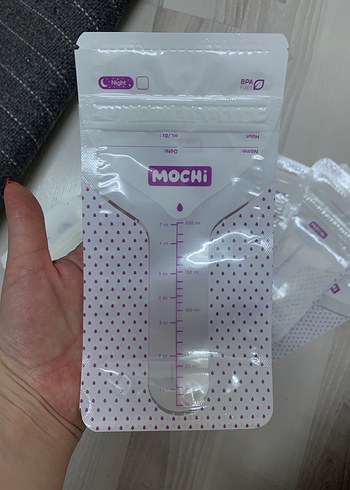 MOCH Beyaz Süt Saklama Poşetleri - Görsel 2