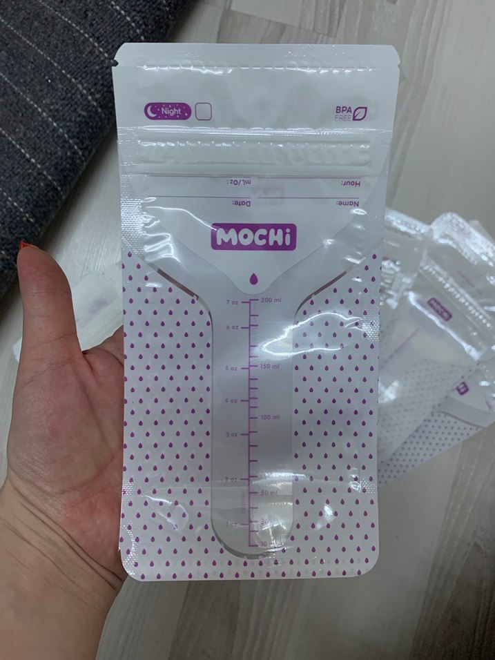 MOCH Beyaz Süt Saklama Poşetleri - Görsel 2