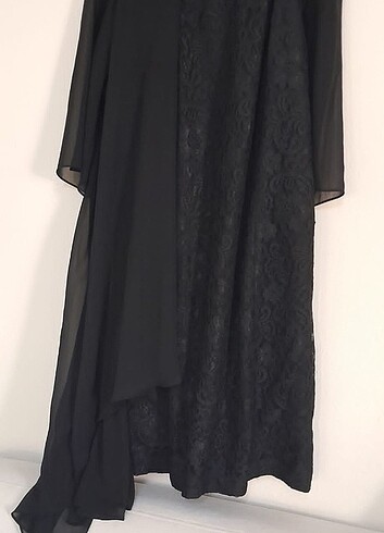 xxl Beden siyah Renk Abiye elbise