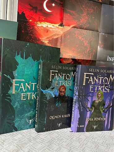 Fantom etkisi 1 ve 2. Kitap kutlu Sıfır ciltli