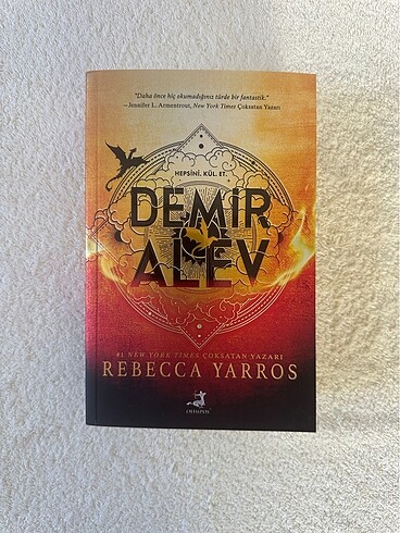 Demir alev - Rebecca Yarros Sıfır KARTON kapak kitap