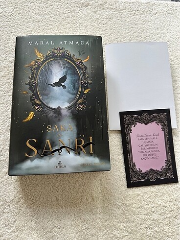 Saka ve sanrı / Meral Atmaca ciltli sıfır kitap