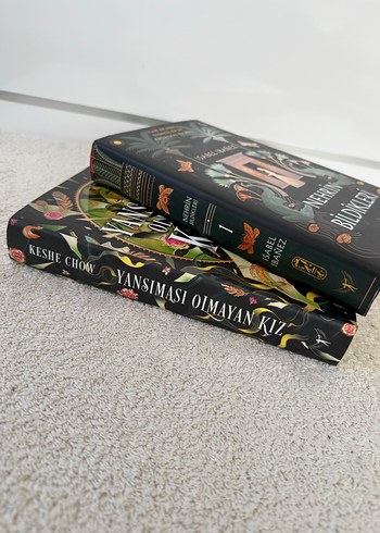 Yansıması Olmayan Kız & Nehrin Bildikleri ciltli ve yan boyamalı - Görsel 4