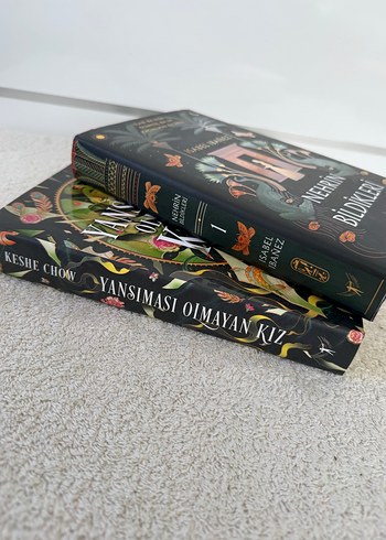 Yansıması Olmayan Kız & Nehrin Bildikleri ciltli ve yan boyamalı - Görsel 3