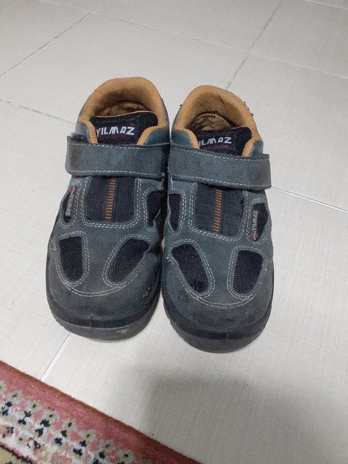 42 numara ucu demirli iş ayakkabısı temiz - Görsel 2